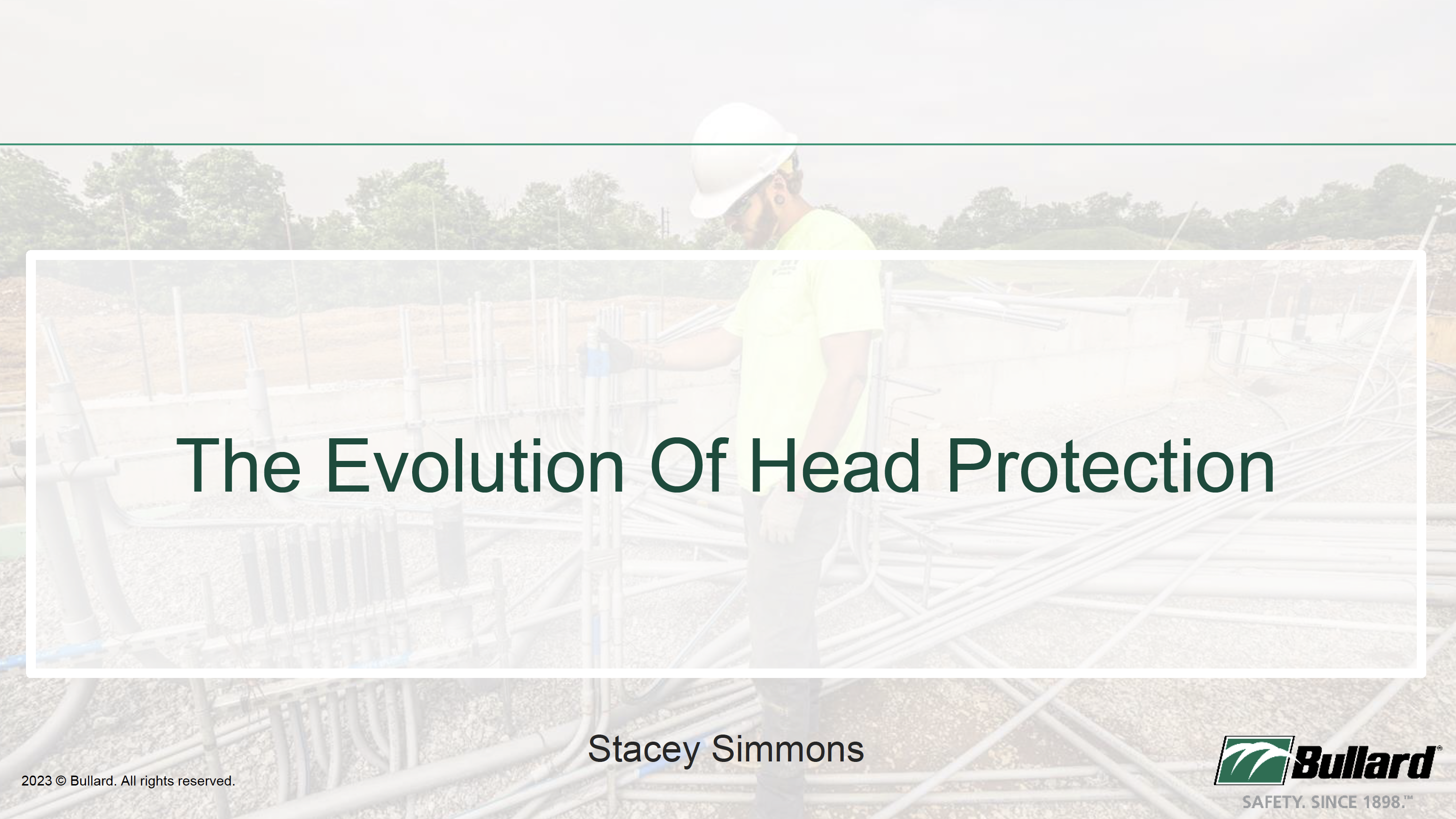 The Evolution of Head Protection