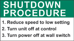 Shutdown-Procedure-Sign