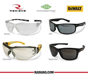 Radians Safety Glasses WEB