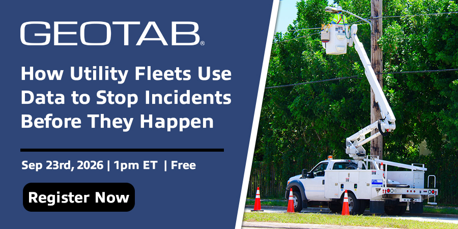 How Utility Fleets Use Data to Stop Incidents Before They Happen