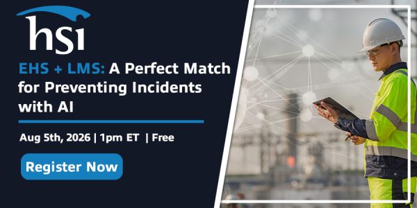 EHS + LMS: A Perfect Match for Preventing Incidents with AI