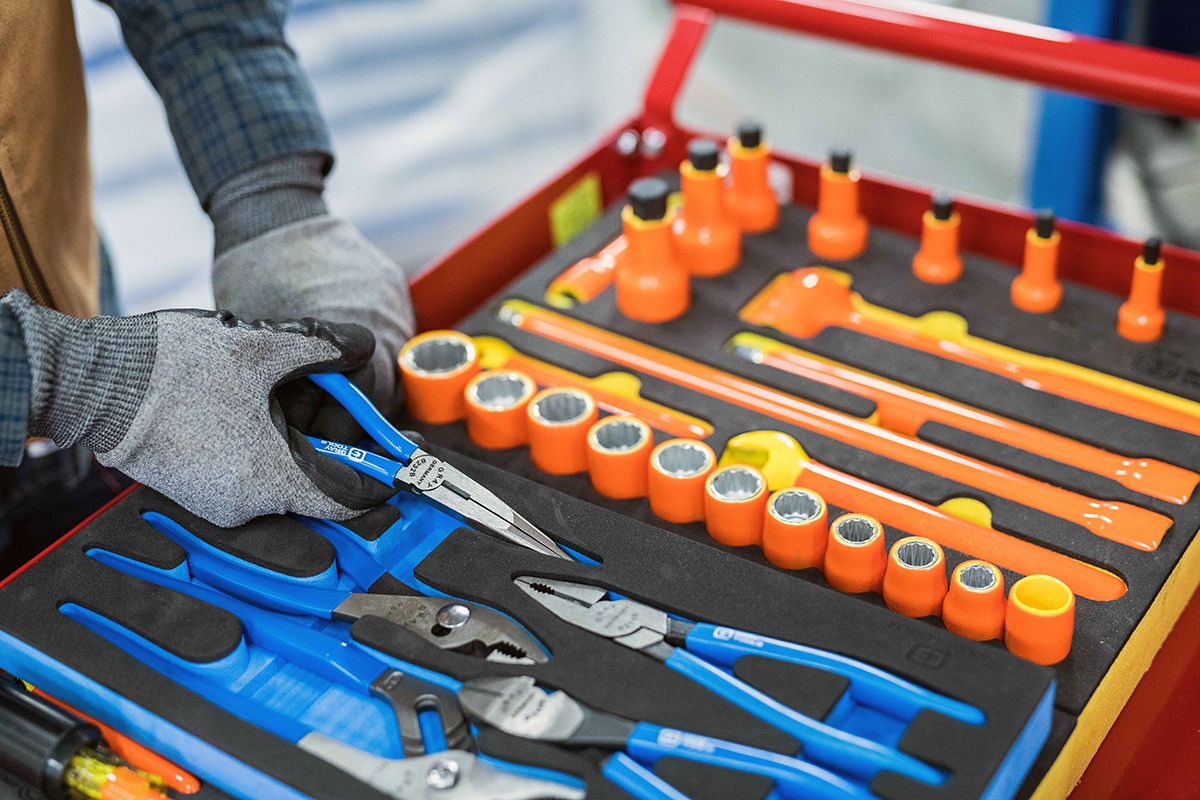 Gray Insulated Tools